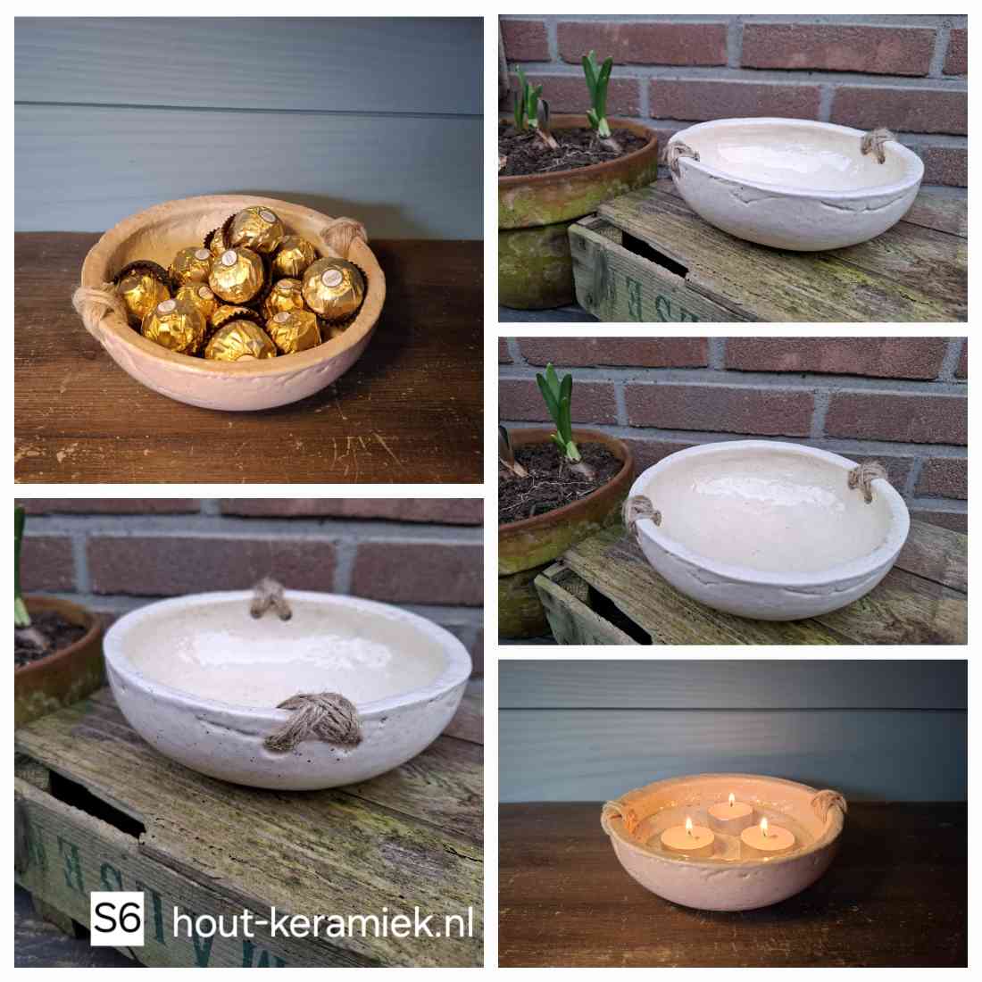 Schaal s6 schalen keramiek